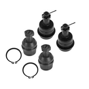 TRQ Front Upper Lower Ball Joints Set of 4 for 94-99 Ram 1500 2500 4WD 4x4 Truck